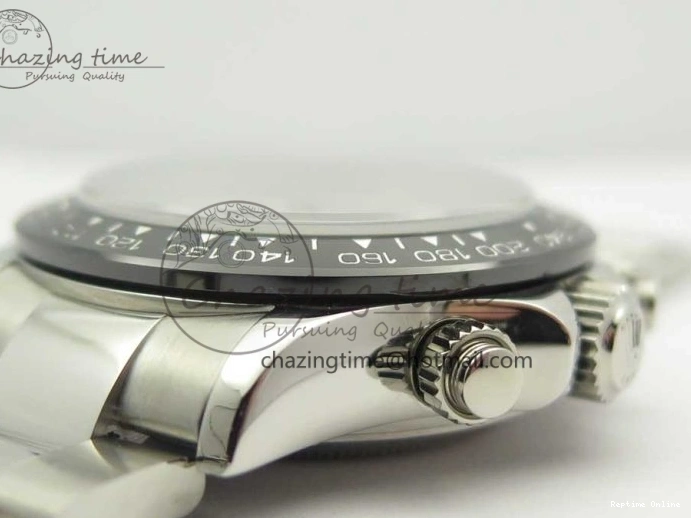 0107 Daytona 116500 JHF Best Edition Ceramic Bezel White Dial Black Red on SS Bracelet A Elegant 3266